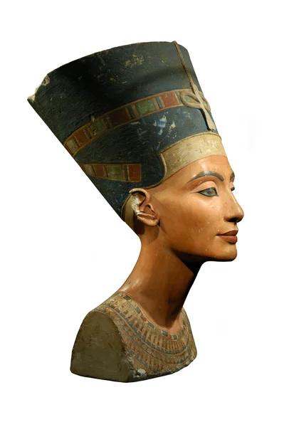 Depositphotos 13395347 Stock Photo Queen Nefertiti Isolated On White